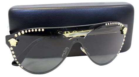 versace black and gold women sunglasses|Versace millionaire sunglasses.